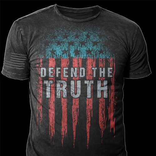 Develop a patriotic shirt that represents: The individual patriot, God, Family, Country Design von *DCLA*