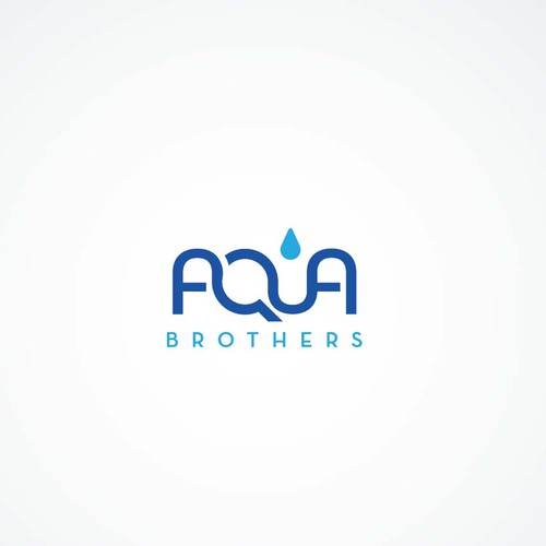 Aqua Brothers needs a new logo! Design by Niko Dola