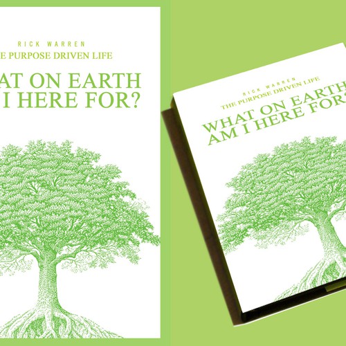 Book cover redesign for "What on Earth Am I Here For? The Purpose Driven Life" by Rick Warren Design by RAJNEESH 001