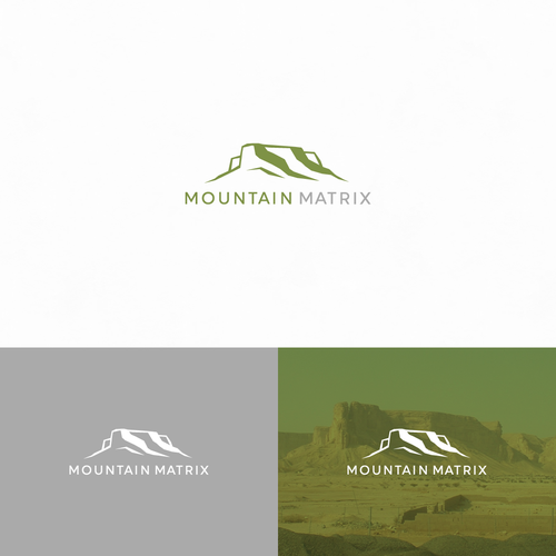 Mountain Matrix Logo Design by Nowshad Art