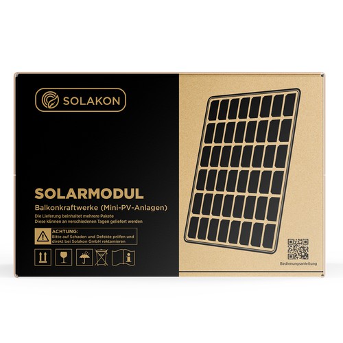 Create a nice Packaging Design for Solar Panels Design by Rajith Shantha