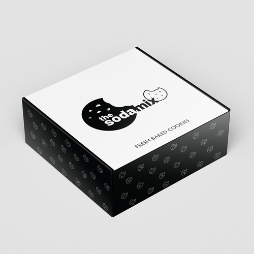 Single Cookie Box Design by Manthanshah