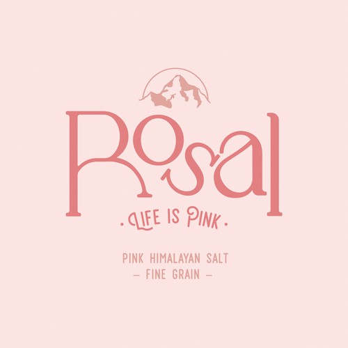 Design a logo for a Pink Himalayan Salt brand Design by artdesigns-by-d