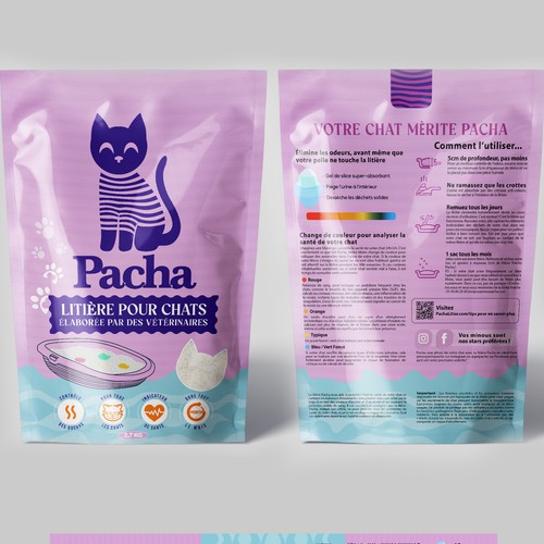 Cat Litter startup Minimalistic packaging - Contest Design von agooshe