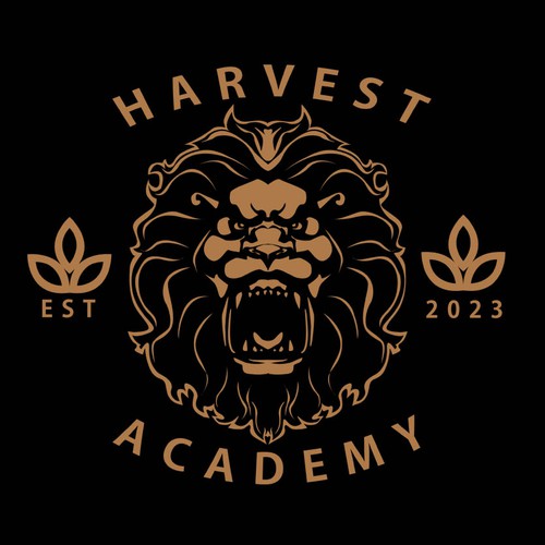 Harvest Academy Lions Mascot Design by Xshand