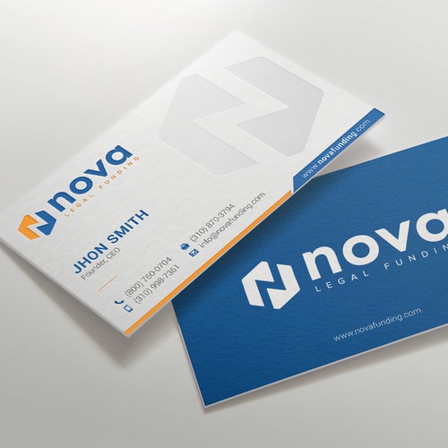 Design a Print Material (Biz Card, Letterhead, Letter) for Legal Funding Company Ontwerp door kaylee CK