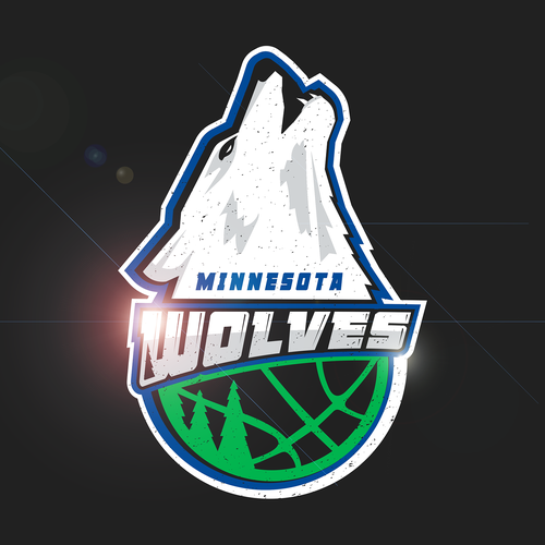 Community Contest: Design a new logo for the Minnesota Timberwolves! デザイン by Revibe