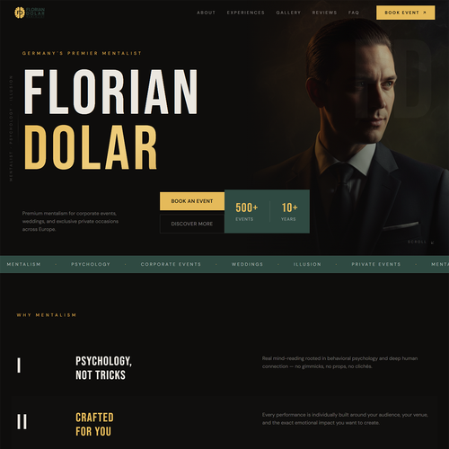 Web page design contest entry by ahnaaf