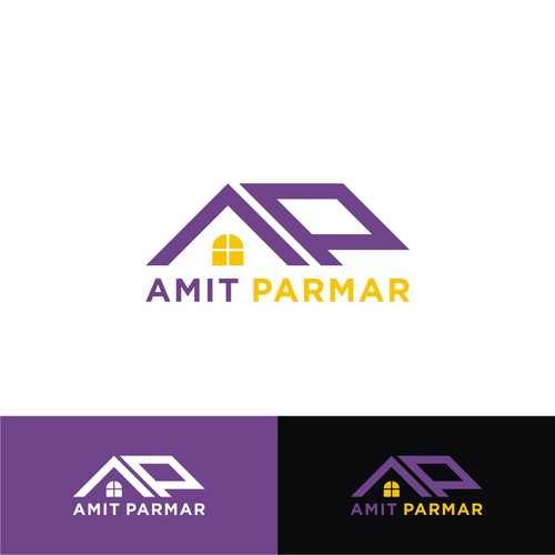 Amit Parmar Logo Design Contest Design by mekanin