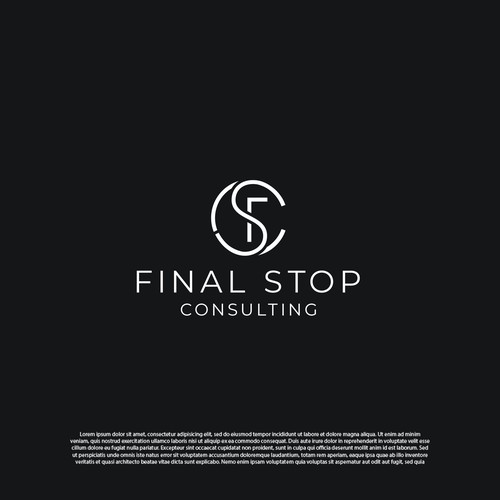 Professional logo for executive consulting Design by harivas