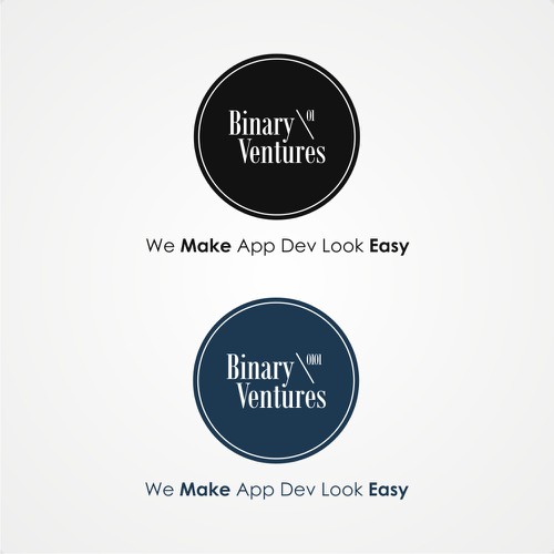 Create the next logo for Binary Ventures Diseño de X3studio