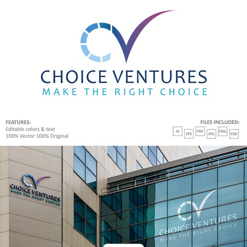 Logo design for leading venture firm Design by Haitham6280