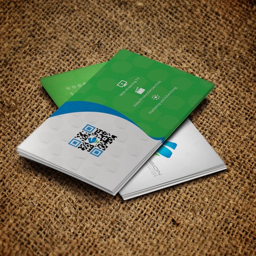 Business Card to represent THREE Service Divisions Design by Twin Ashek Masum