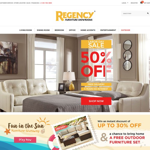 Regency furniture online website