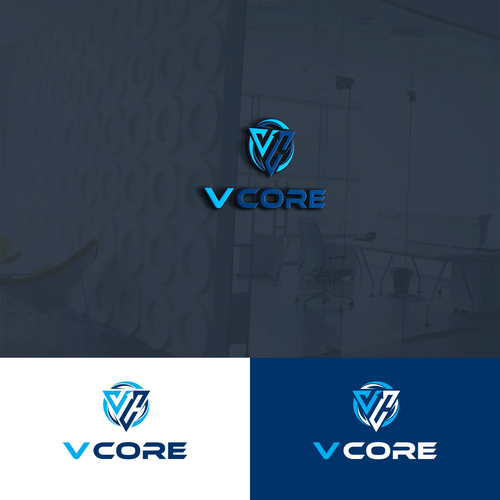 "Professional Safety Consulting Brand: Sophisticated Triangle-V Integration - Design by Ananda_art