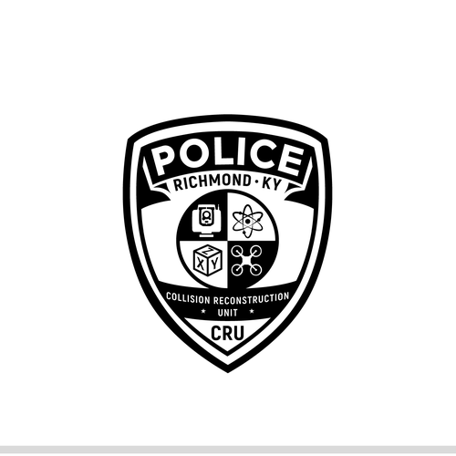 Police Department - Collision Reconstruction Shoulder Patch Design réalisé par MicheAngeline