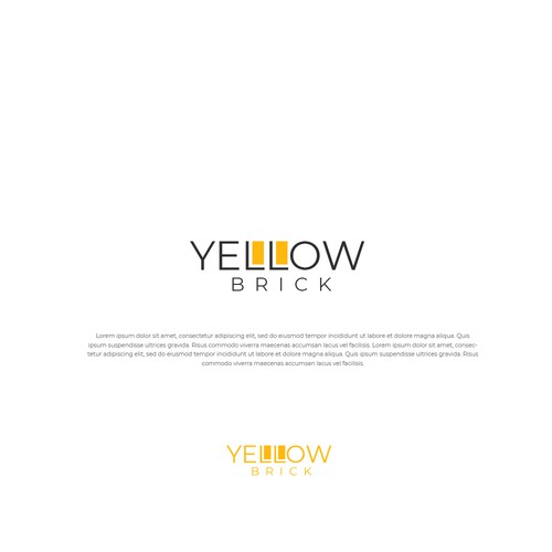 Yellow Brick Logo Design by The Seño