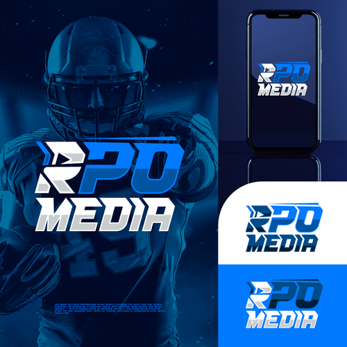 Design a Bold Sports Media Logo for RPO Media – The ESPN for High School Athletes (Think Overtime x Design by NextLevelSES