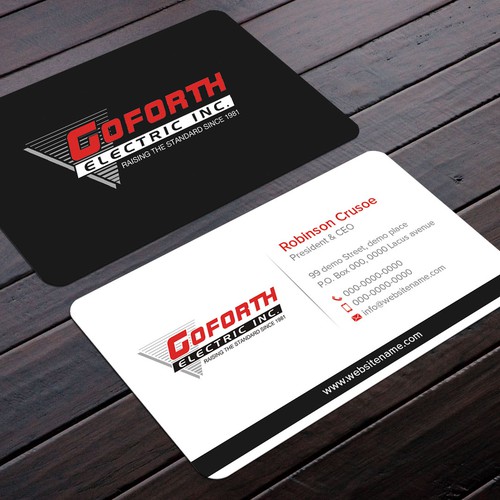 GE Business Card | Business card contest