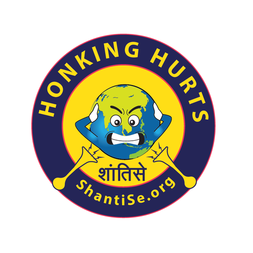 Designs for a no-honking campaign Design by SilverPen Designs