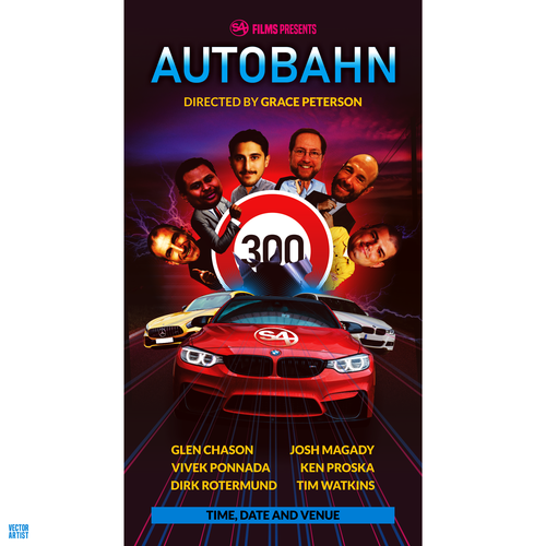 Movie Poster Spoof for Conference Design by VectorArtist