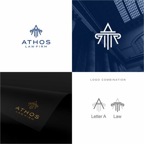 Design  modern and sleek logo for litigation law firm Design by BɅNɅSPɅTI