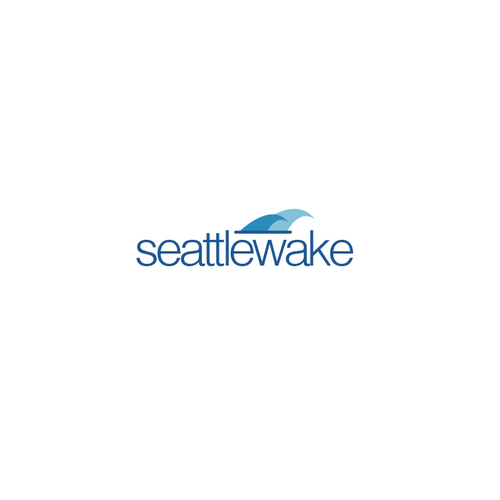 NEW logo for seattlewake -  wakesurfing logo Design by renins