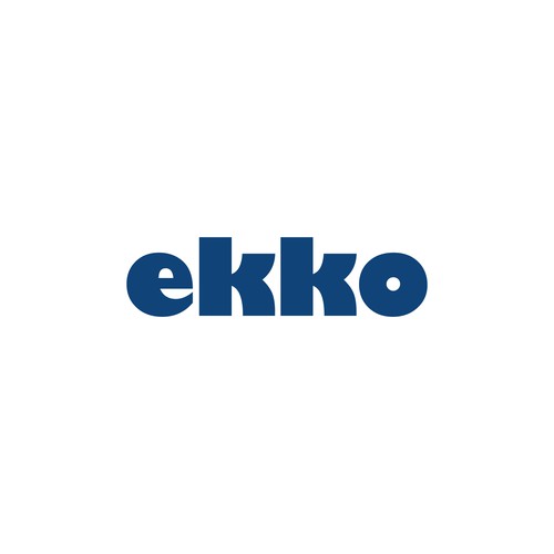 SIMPLE LOGO - ekko Letters then dm after Design by akash gfx