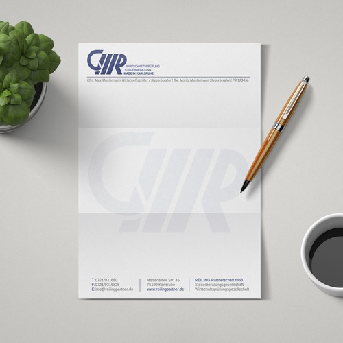 Stationery contest entry by Roni_