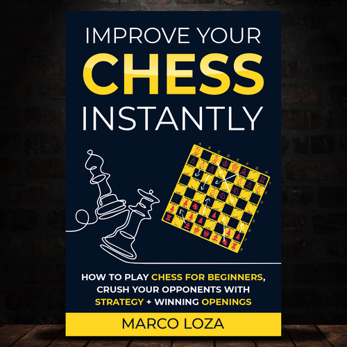 Awesome Chess Cover for Beginners Design by d.s.p.®