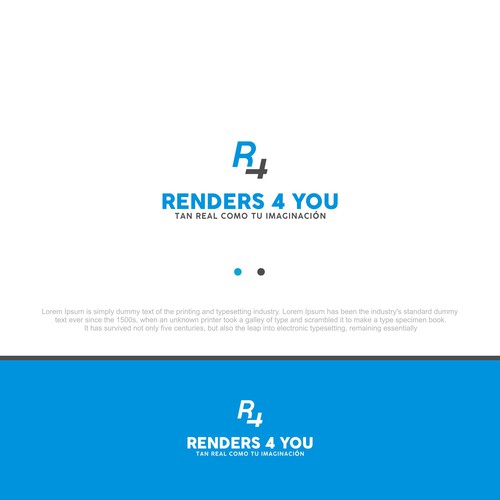 Logo for render business Design by G-ONE™