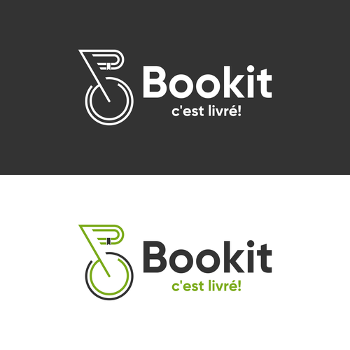 Design di BOOKIT Genève, c'est livré! Livres en ligne livré à vélo! di JvMORE