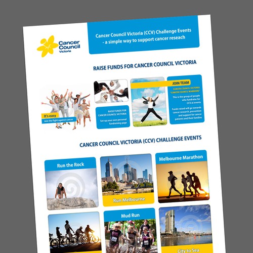 99nonprofits: Design a poster for Cancer Council Victoria, a nonprofit ...