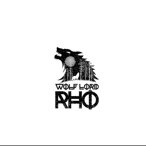 Iconic Wolf Lord Rho Logo Design Needed デザイン by HourGla55