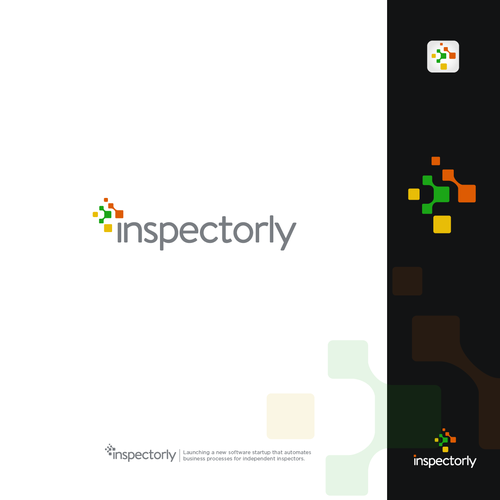 Innovative, concise branding for inspection software startup Design by J.Tot