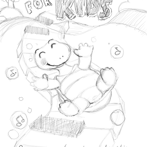 Piano For Kids Book Cover Design by R Julian