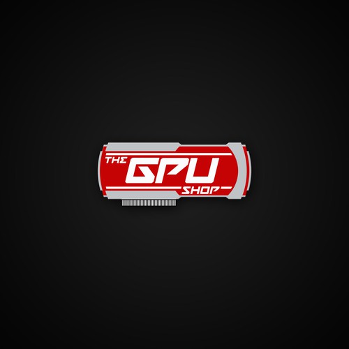 Create a futuristic logo for "The GPU Shop" Design by tetu sign