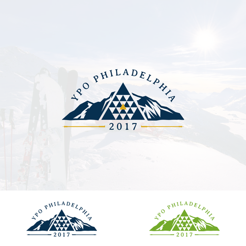 Design Ski Trip Logo for YPO Trip Design by M E L O