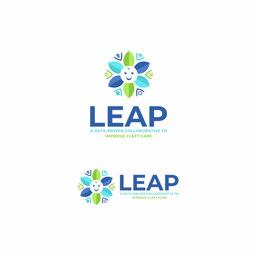 Inspiring logo for a new collaboratory to improve healthcare for young children Design by colorworks™