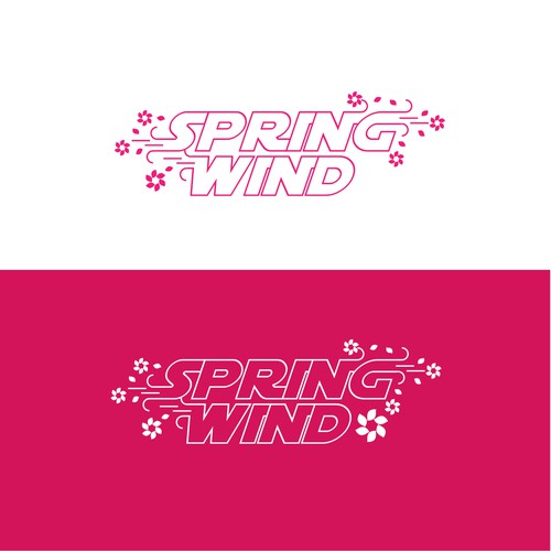 Spring Wind Logo Réalisé par khizz93