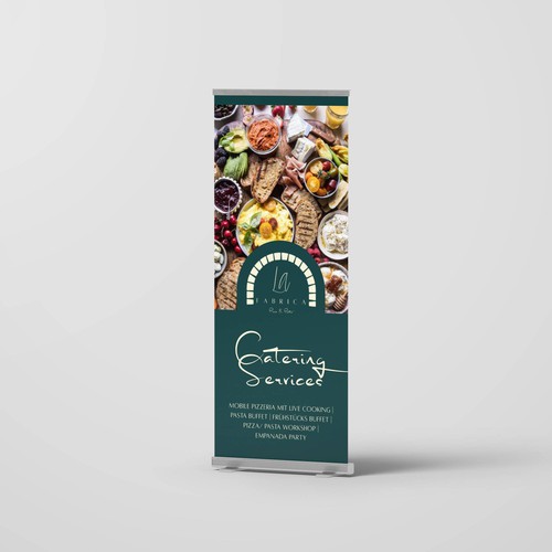 Roll-Up for special Catering Design von @rysmrn