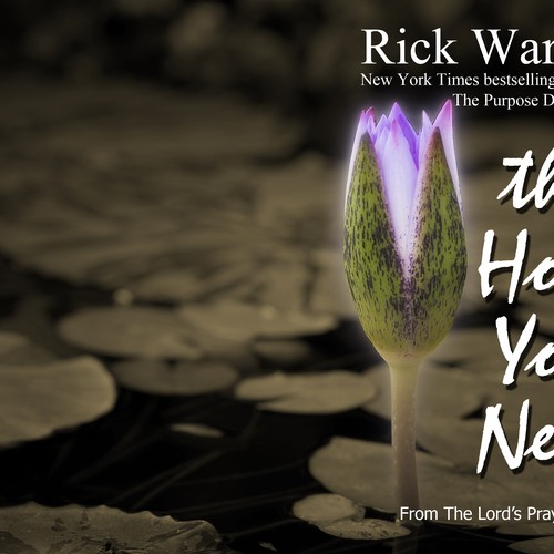 Design Rick Warren's New Book Cover Design by R. Seymour
