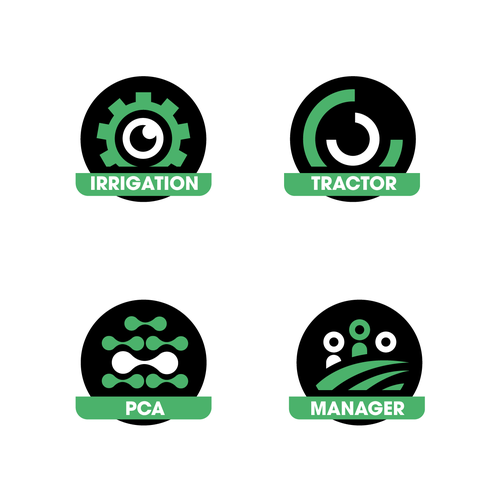 icons for software products Design by Clicky