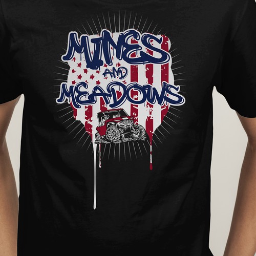 Patriotic T Shirt Design Design by AntonB