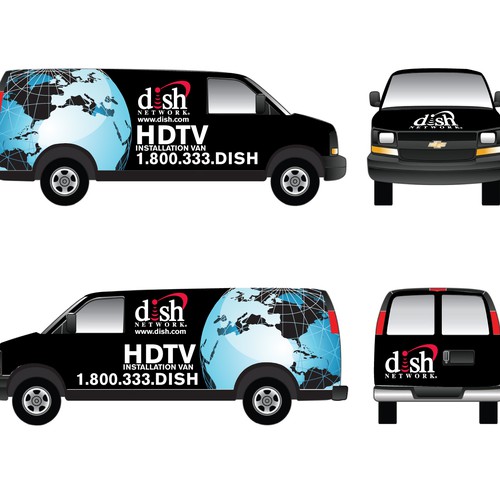 Diseño de V&S 002 ~ REDESIGN THE DISH NETWORK INSTALLATION FLEET de Cristiy_RO