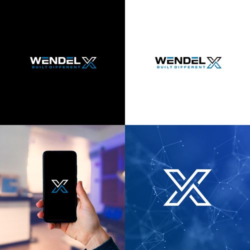 Luxury Logo Design for Wendel X — A Premium Construction Brand Built Different Design by bisbidesign