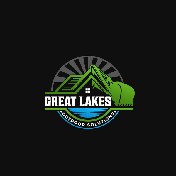 Logo Design Concept For Great Lakes Outdoor Solutions