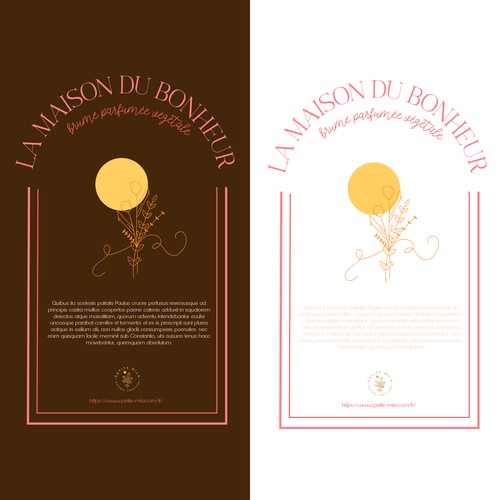 Product label contest entry by Studio Sofia