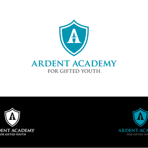 Create a new logo for Ardent Academy, a K-12 STEM education startup (science, technology, engineering and math) Design réalisé par aurelizza