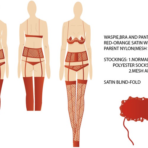 Baci Lingerie Rewards Designer for New Fetish LIne with $5,000 Contract Design by ANA000